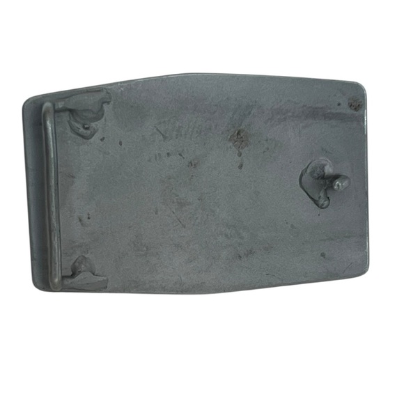 Vintage Saudi Arabia DICK Silver Belt Buckle Collectible Novelty - Picture 3 of 6